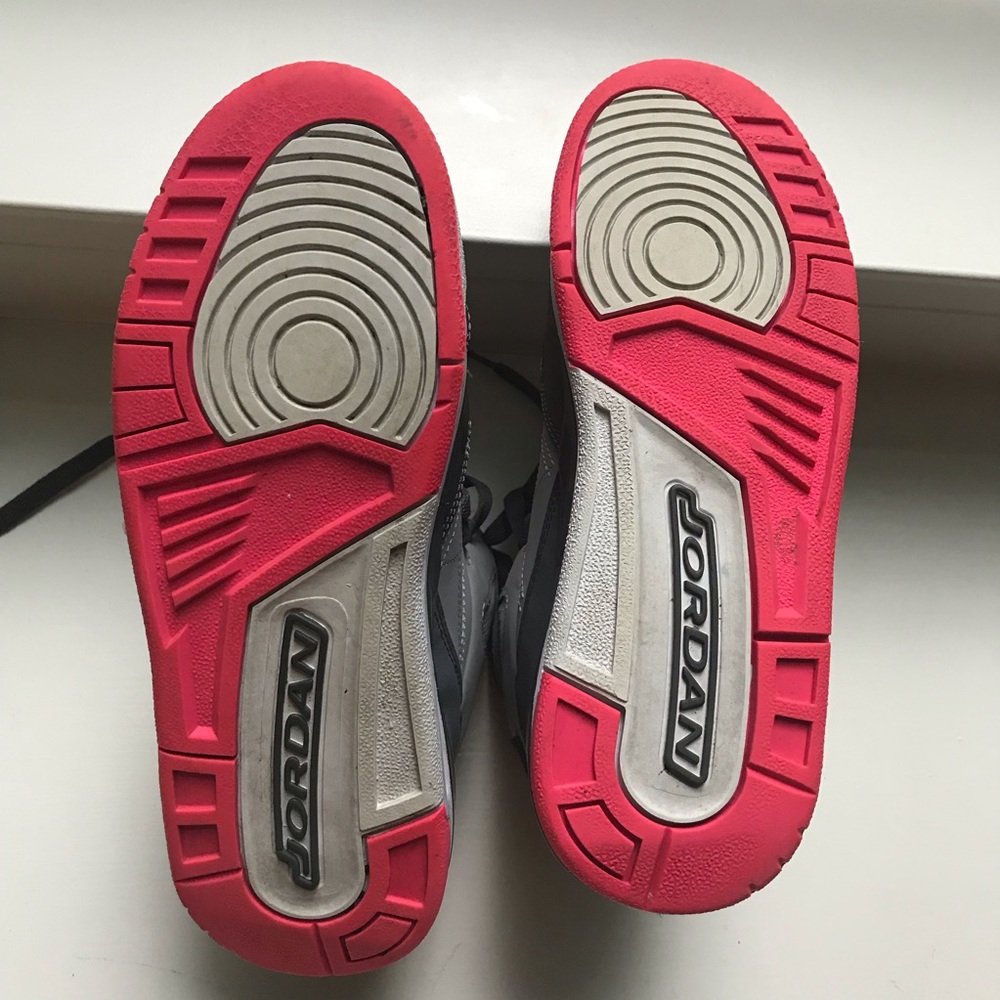 ❌ Jordan’s- Girls 5Y- Pink- Nike- Hightop-Flight - Picture 7 of 8